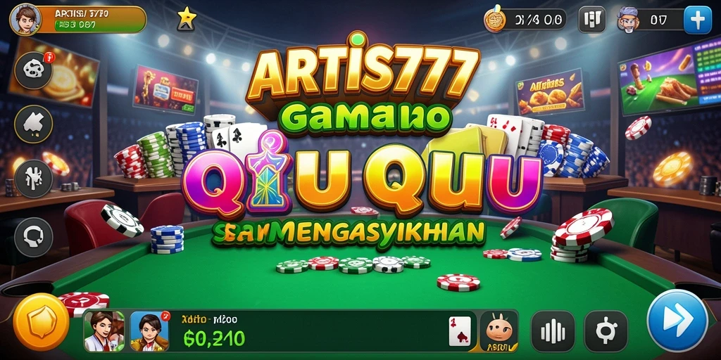 Tampilan gameplay seru dari ARTIS777 QiuQiu.