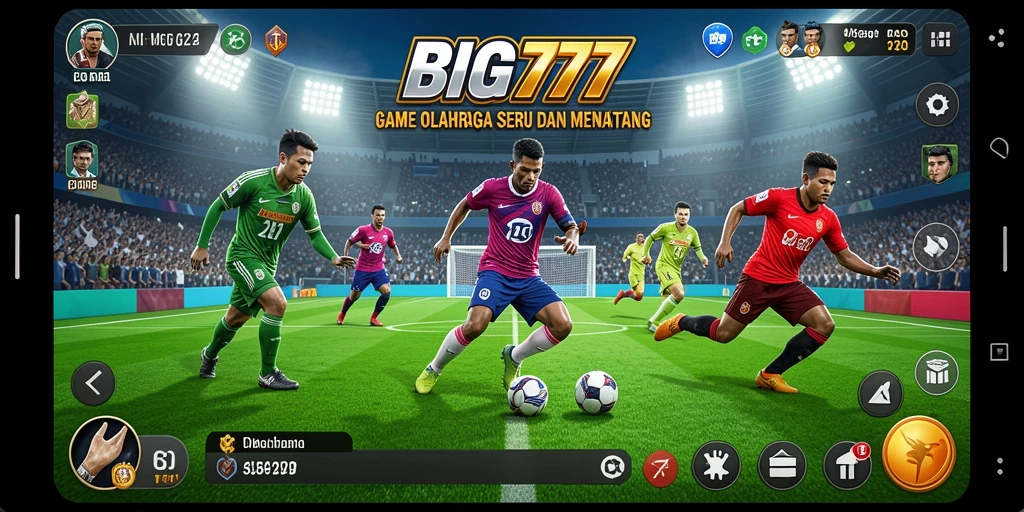 Gameplay menarik dari BIG777 yang menampilkan aksi olahraga yang mendebarkan.