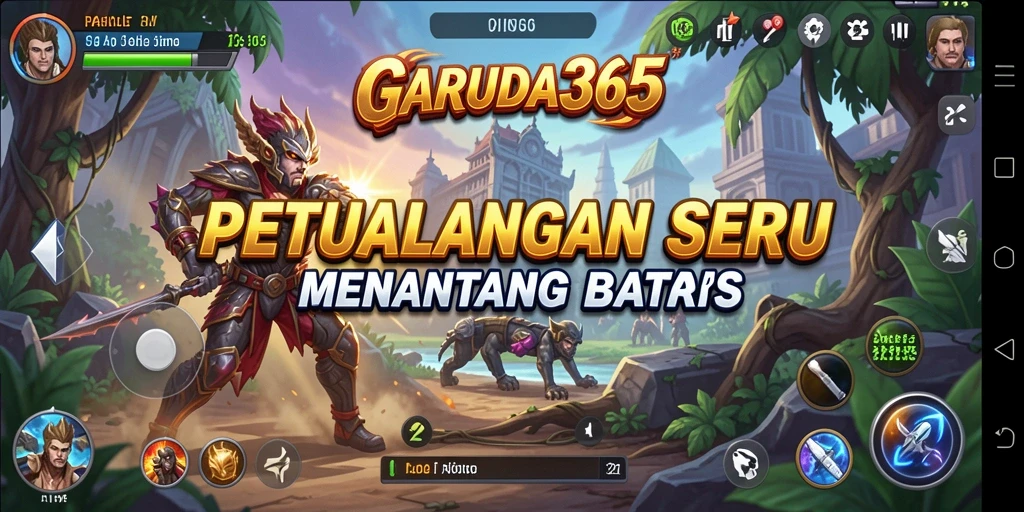 Gameplay seru dengan tantangan menarik di GARUDA365.