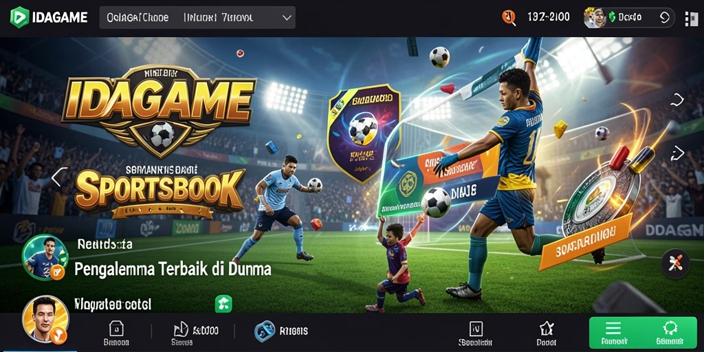 Tampilan screenshot gameplay menarik dari IDAGAME.
