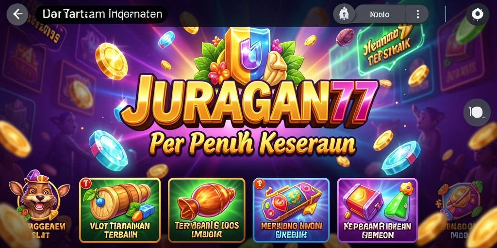 Tampilan gameplay JURAGAN77 yang menarik dalam permainan Slot.