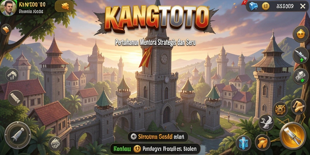 Tampilan gameplay KANGTOTO yang mendebarkan dan penuh strategi.