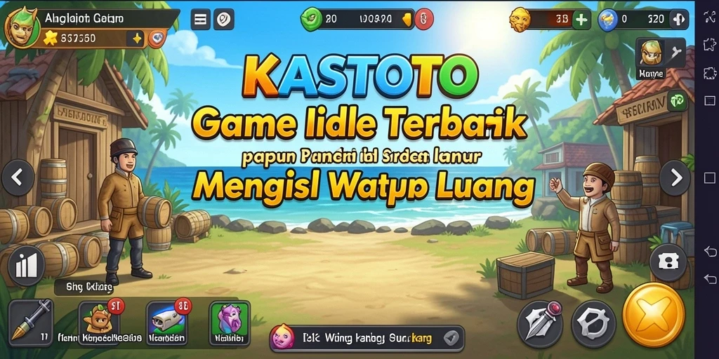 Screenshot KASTOTO menampilkan gameplay yang menarik dan interaktif.