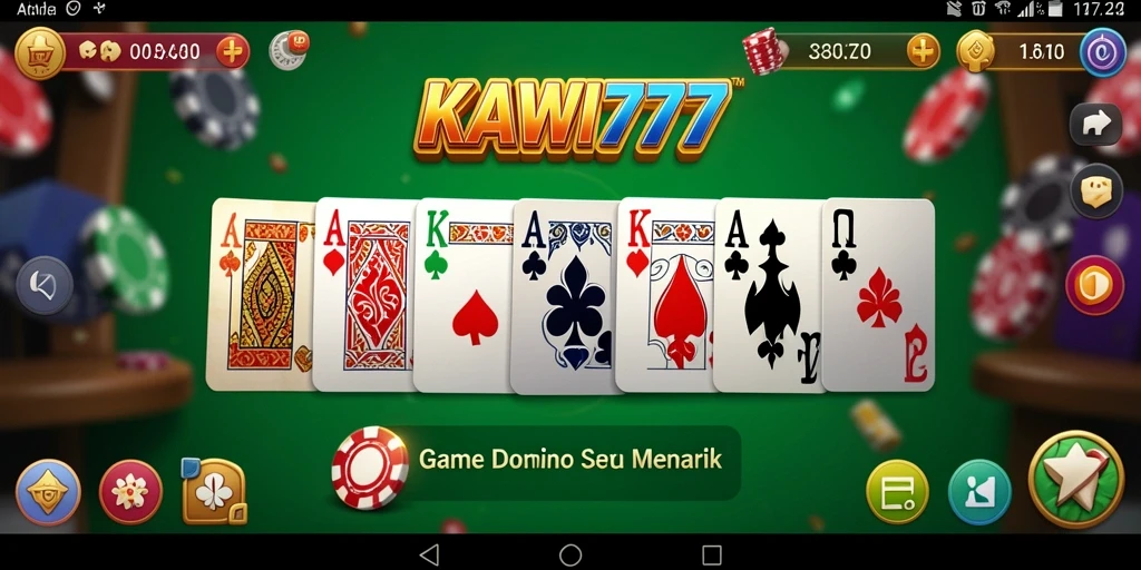 Tampilan gameplay seru dalam KAWI777 yang menantang.