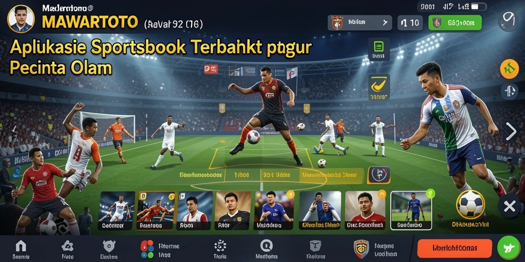 Tampilan menarik dari gameplay Sportsbook di MAWARTOTO.