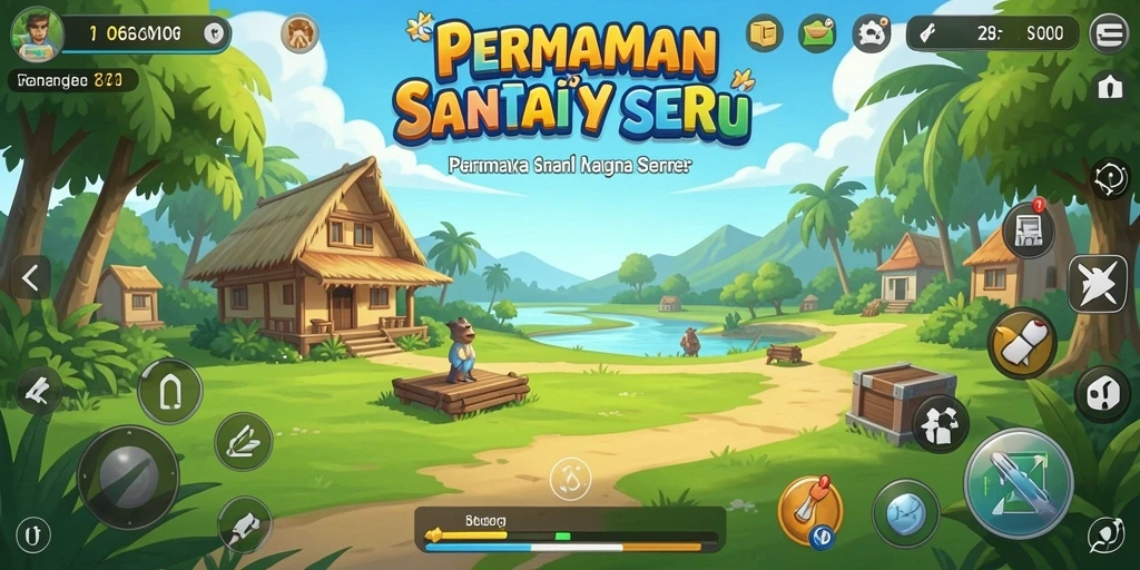 Tampilan gameplay N06 yang menarik dan seru.