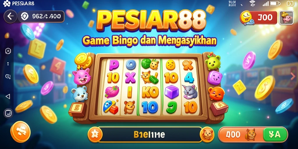 Screenshot gameplay PESIAR88 menampilkan ajang seru permainan Bingo.