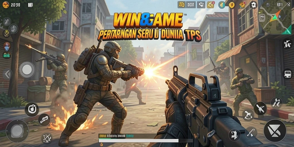 Gameplay WIN8GAME yang penuh aksi dan strategi.